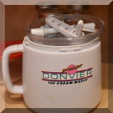 K21. Donvier ice cream maker. - $16 